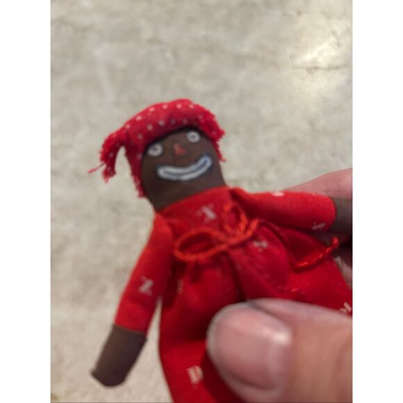 Raggedy Ann & Andy with Goliwog Mini Rag Dolls - Picture 5 of 5